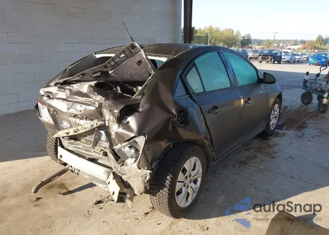 2014 Chevrolet Cruze Ls Auto из США, поврежденный, VIN 1G1PA5SGXE7487900